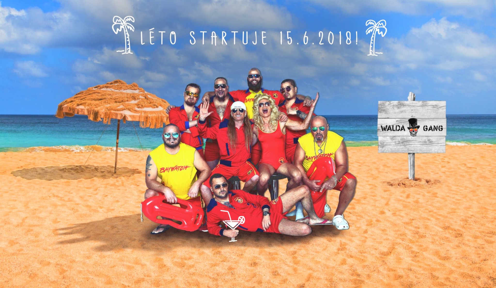 #5.06.2018 vyšla placka - Walda Gang "Je tu léto"!